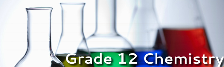 Grade 12 Chemistry (SCH4U) - Home